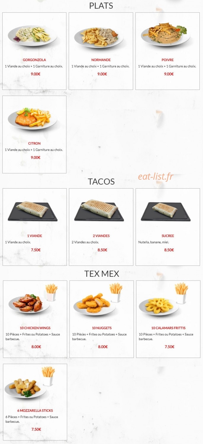 Royal Pizza — carte page 10