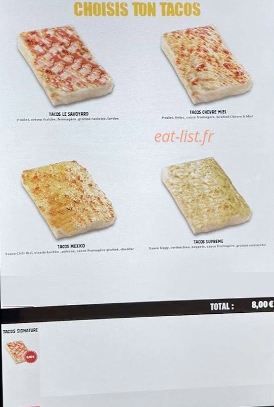 Yankee's — carte page 3