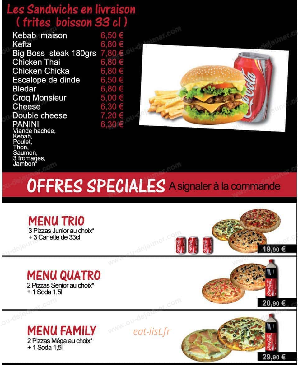 Pizza Dinapoli — carte page 4
