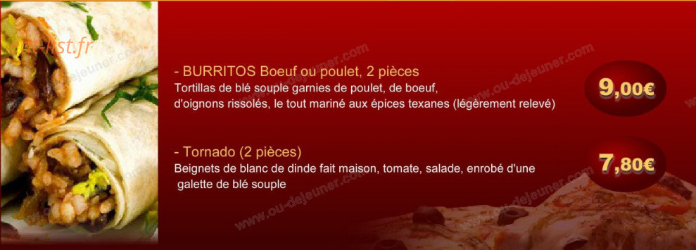 Pizza Service — carte page 9