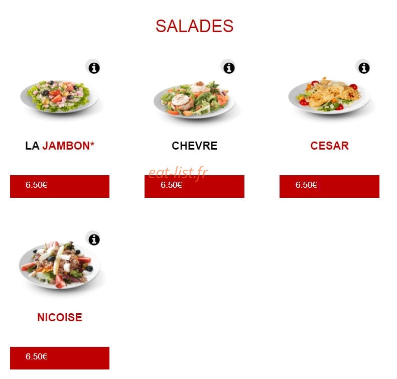 Subito pizza — carte page 7