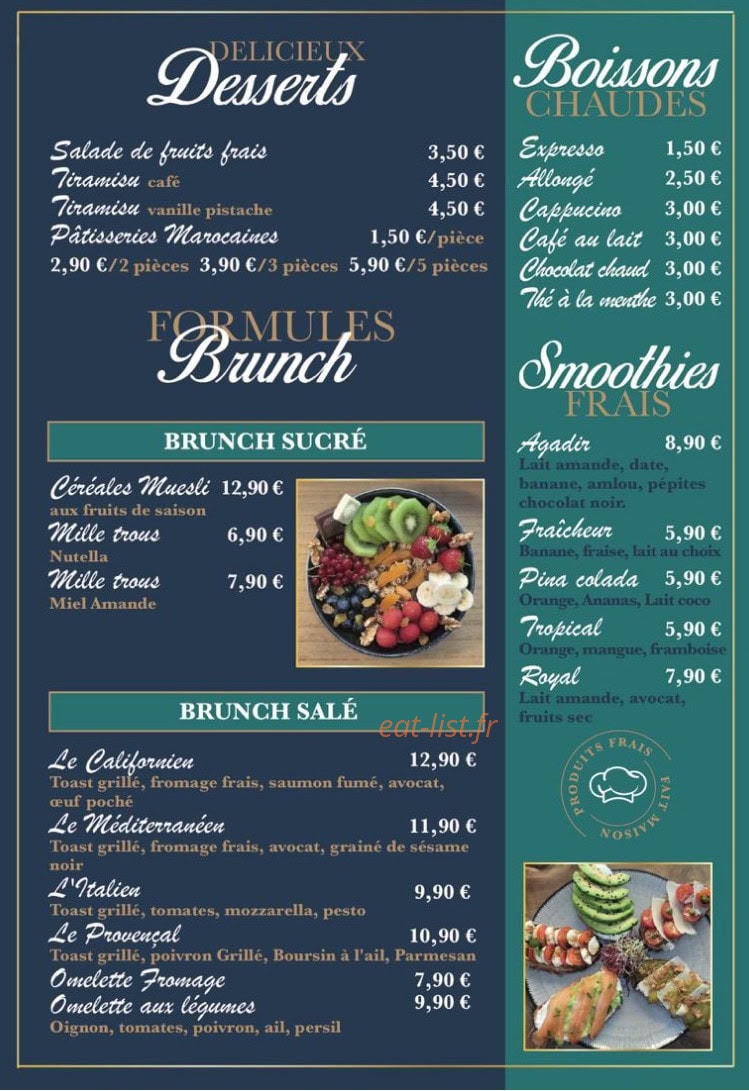 Chez Rita — carte page 2