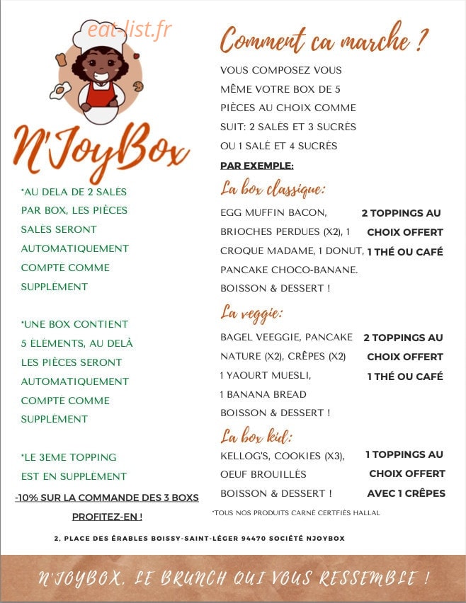 N'JoyBox — carte page 2