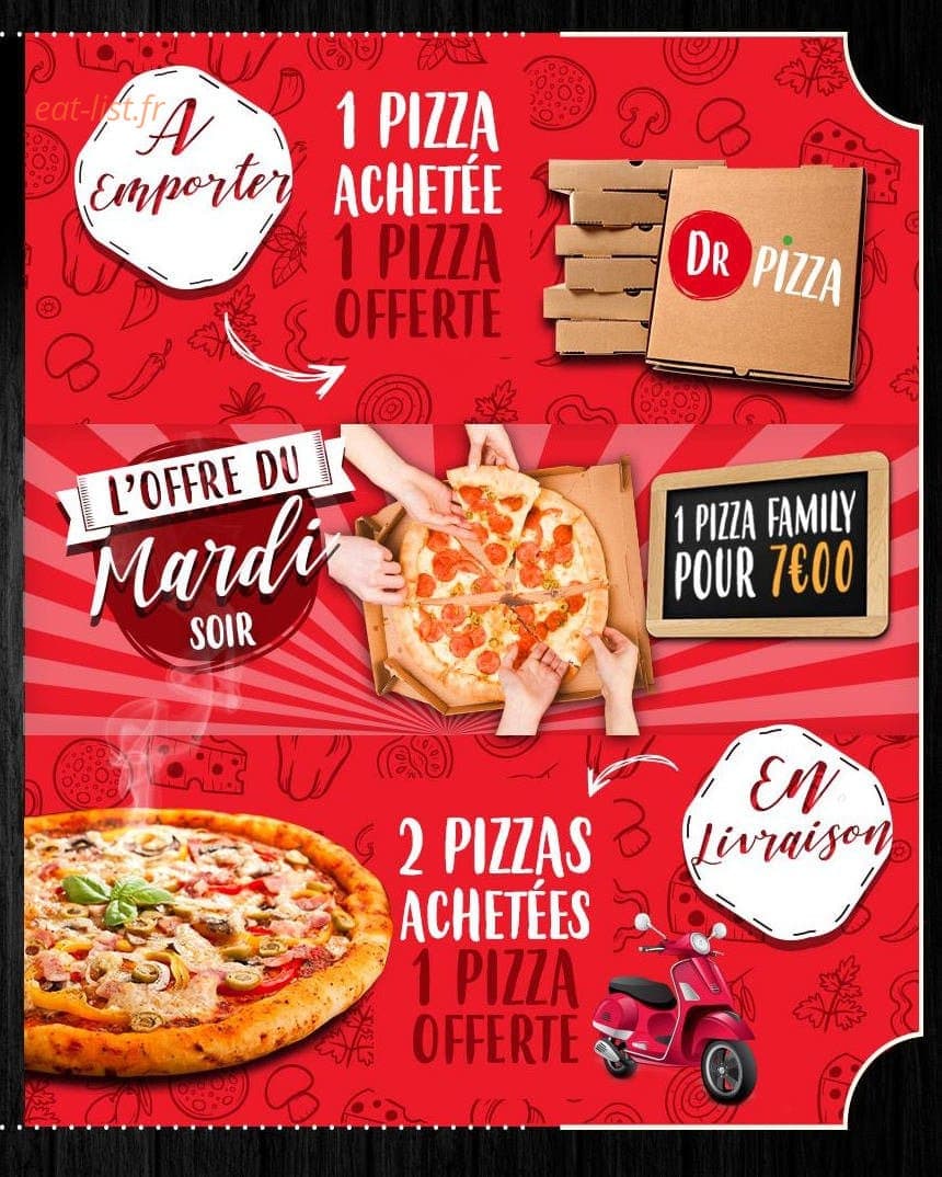 Dr Pizza — carte page 4