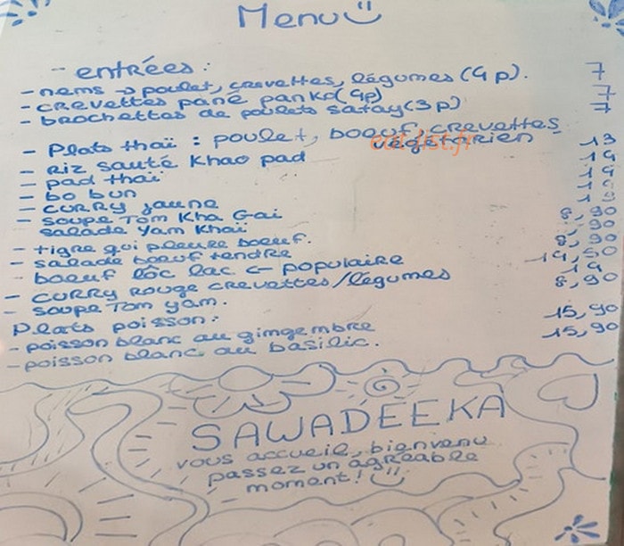 Sawadeeka — carte page 1