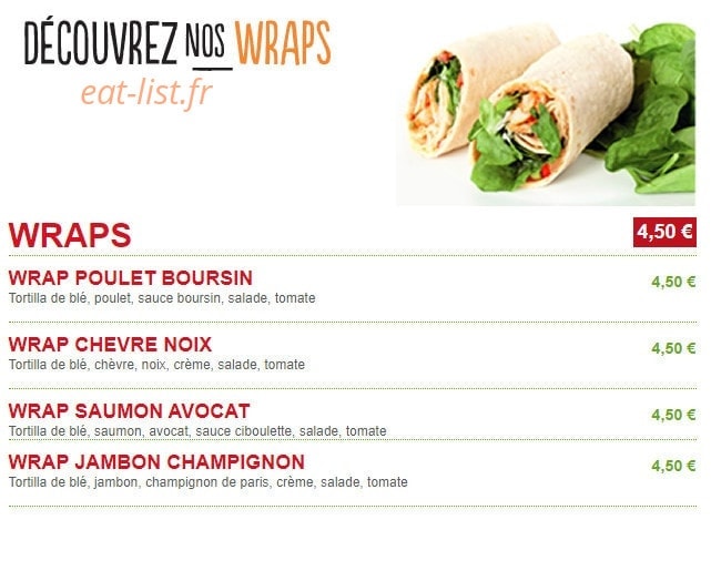 Freepizza — carte page 6