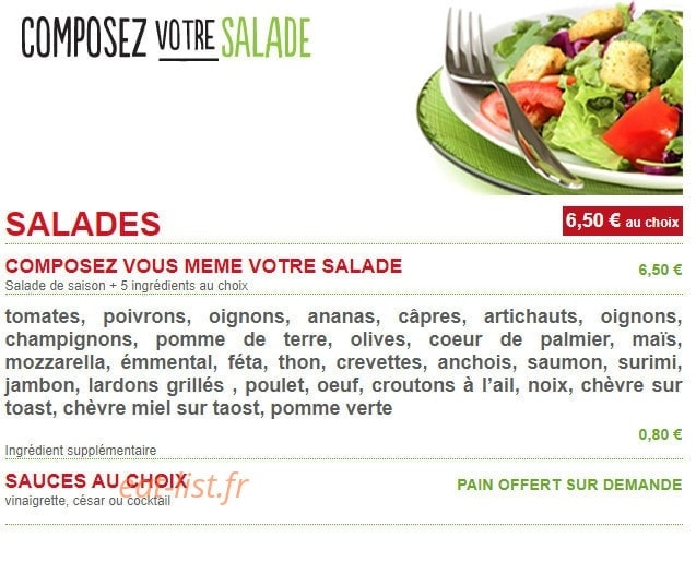Freepizza — carte page 3