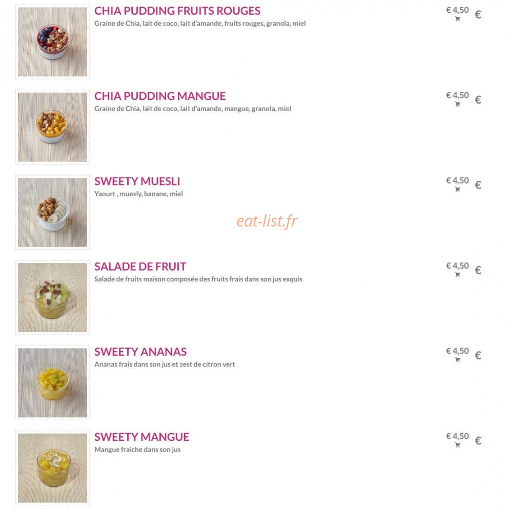 Hawai poke — carte page 5