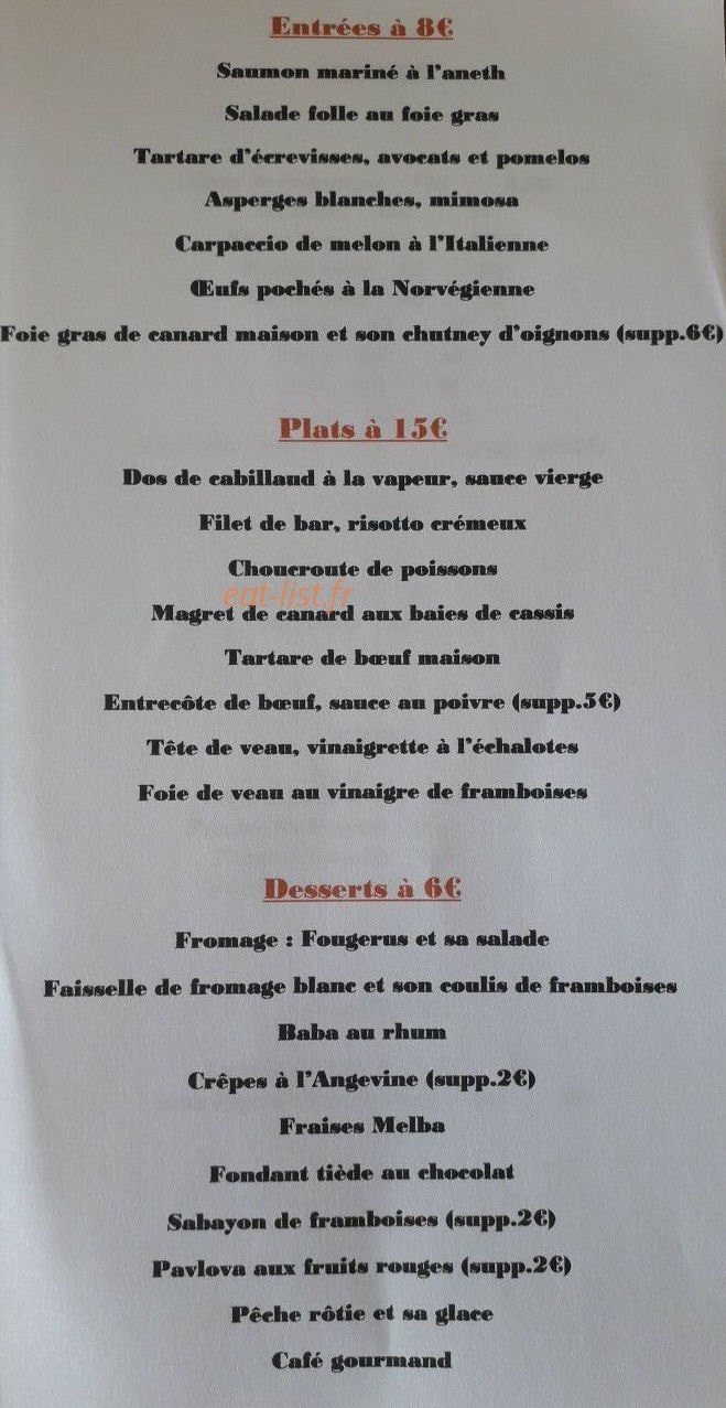 L'escapade — carte page 1