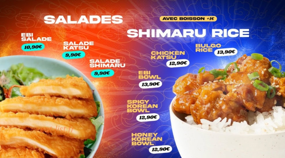 Shimaru — carte page 2