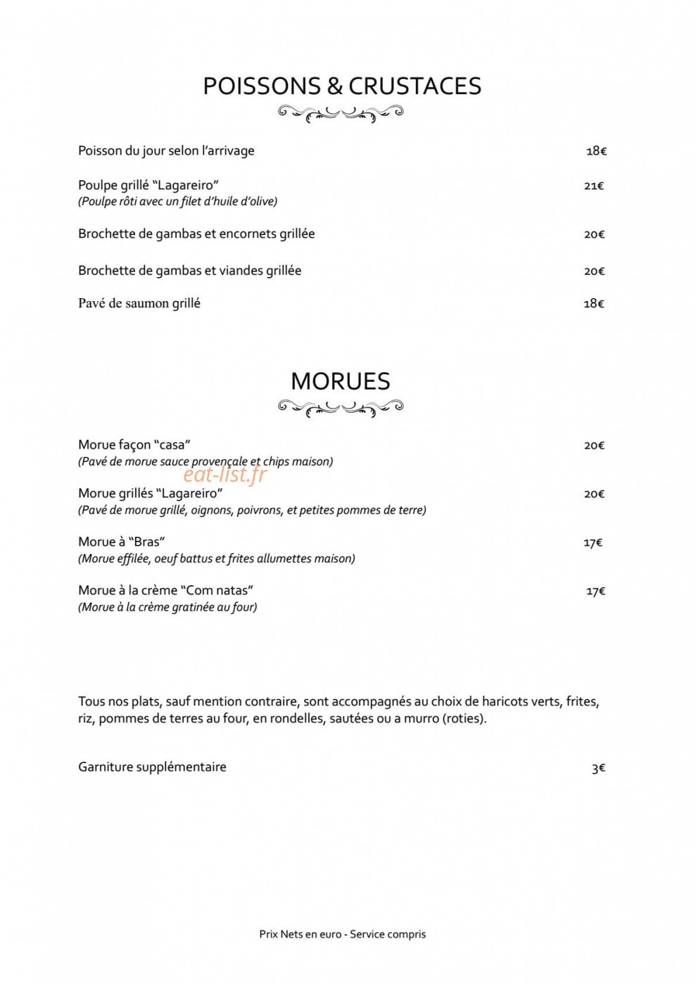 A Mesa Marie — carte page 3