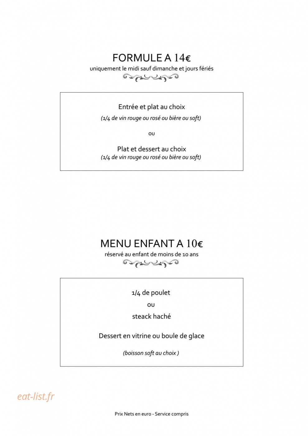 A Mesa Marie — carte page 4