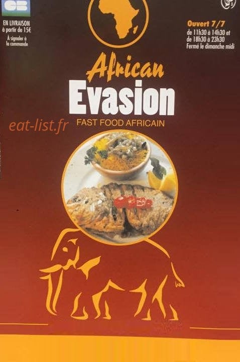 African evasion — carte page 1