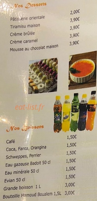Chez joy — carte page 4
