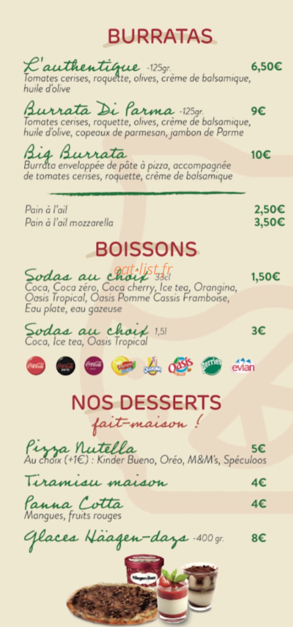 Chez Luchia — carte page 4