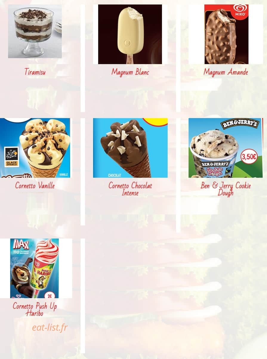 Chicken spot — carte page 3