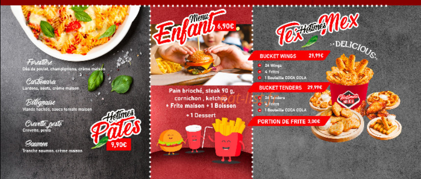 Hotimes Pizza — carte page 4