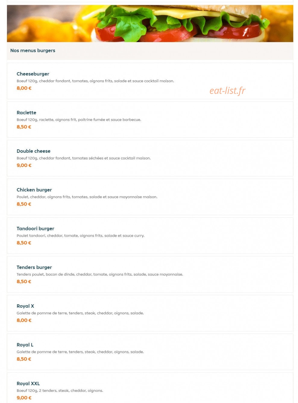 Naan Stop Pizza — carte page 5