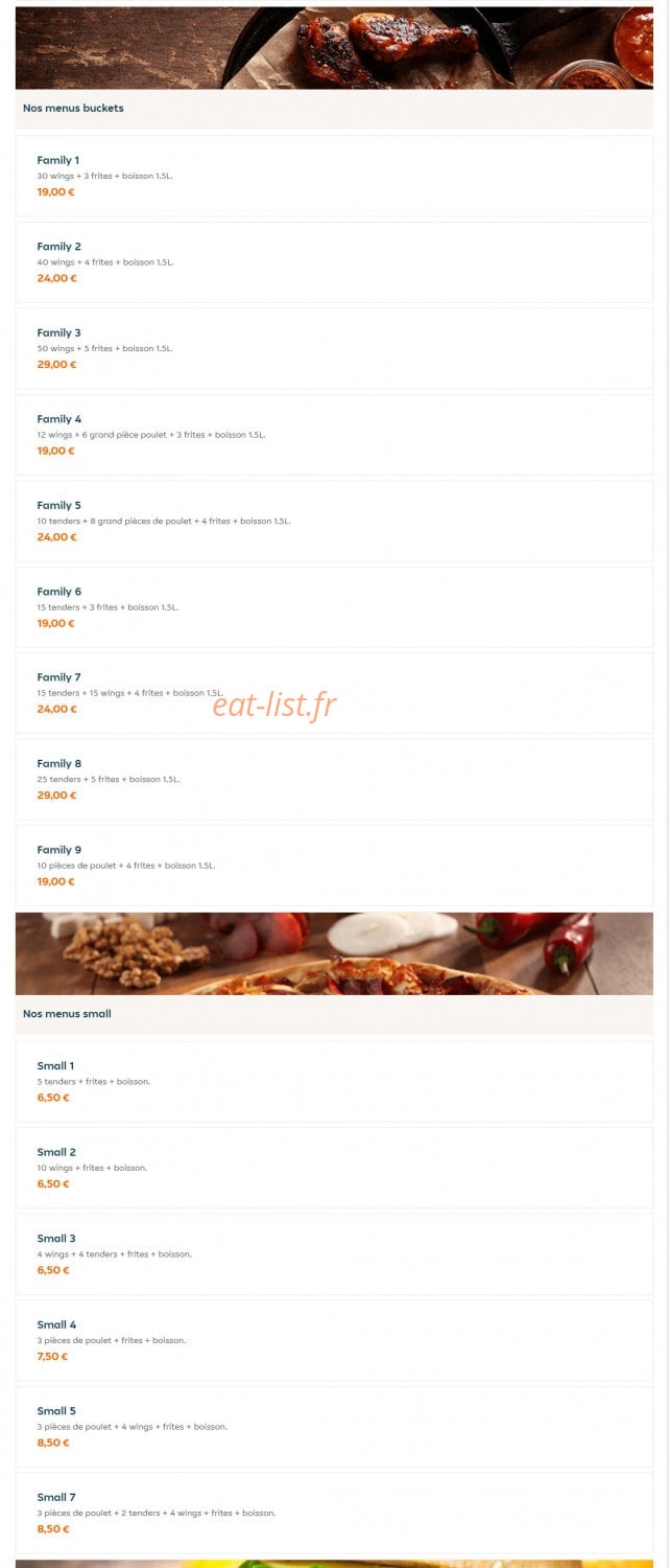 Naan Stop Pizza — carte page 4