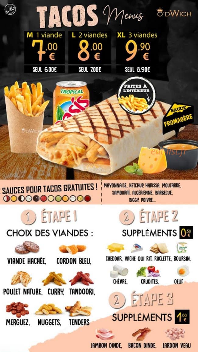 O Dwich — carte page 2