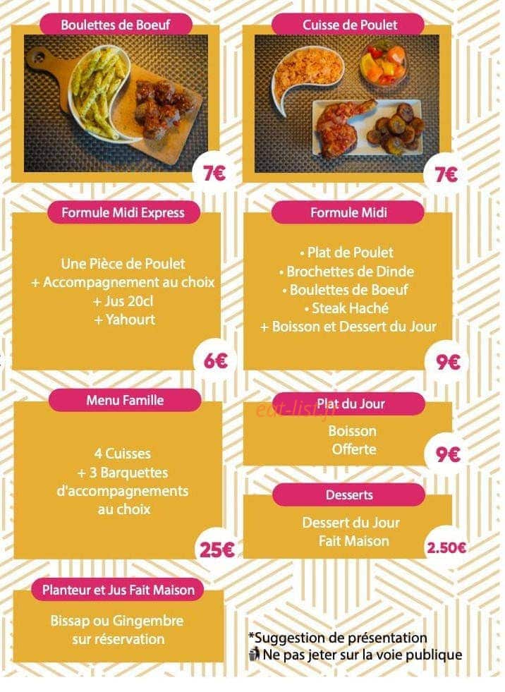 Par Simple Gourmandise — carte page 3