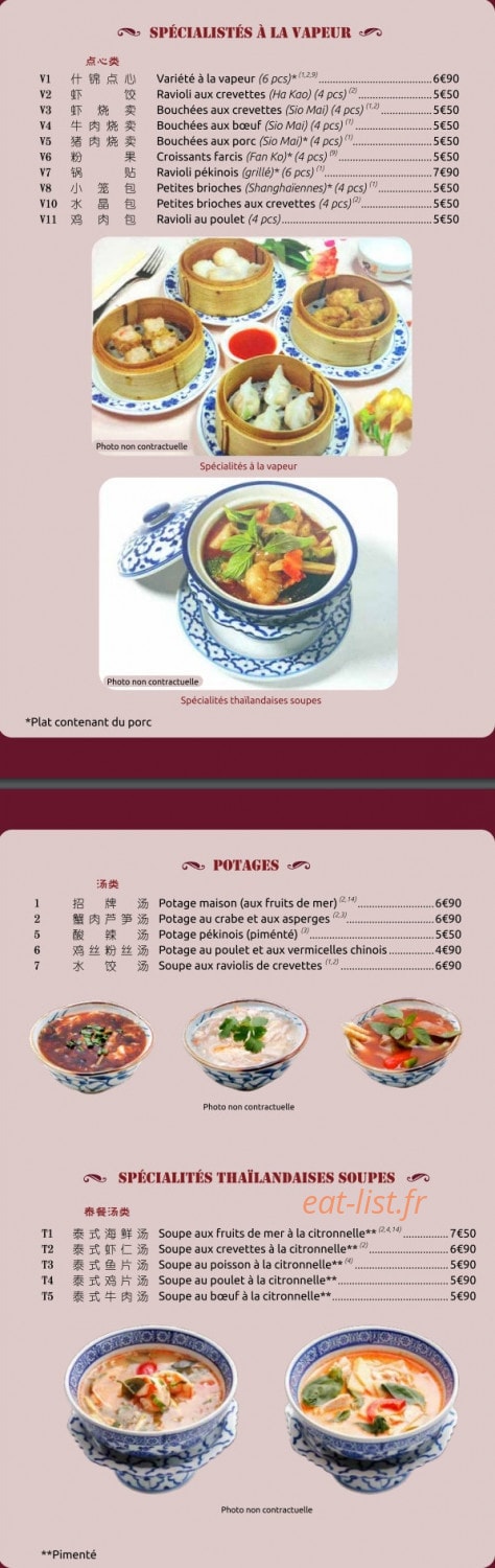 Soleil Levant — carte page 2