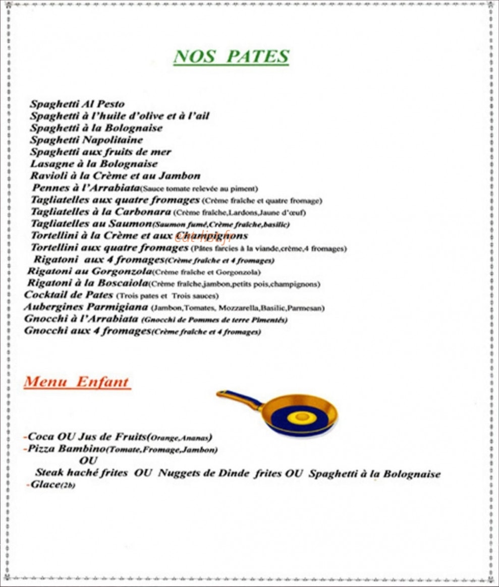 Tavernia d'Umberto — carte page 2