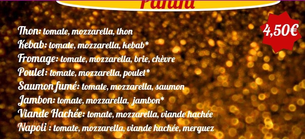 Napoli pizza — carte page 7