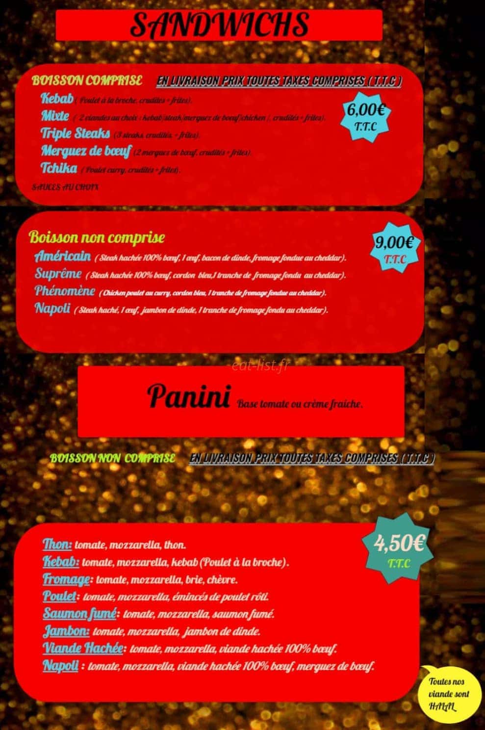 Napoli pizza — carte page 4