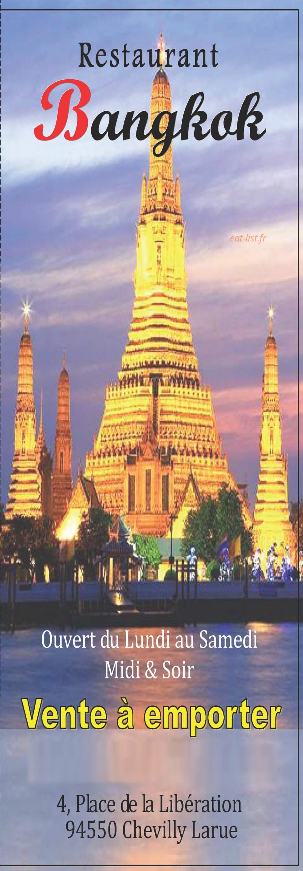 Bangkok — carte page 10
