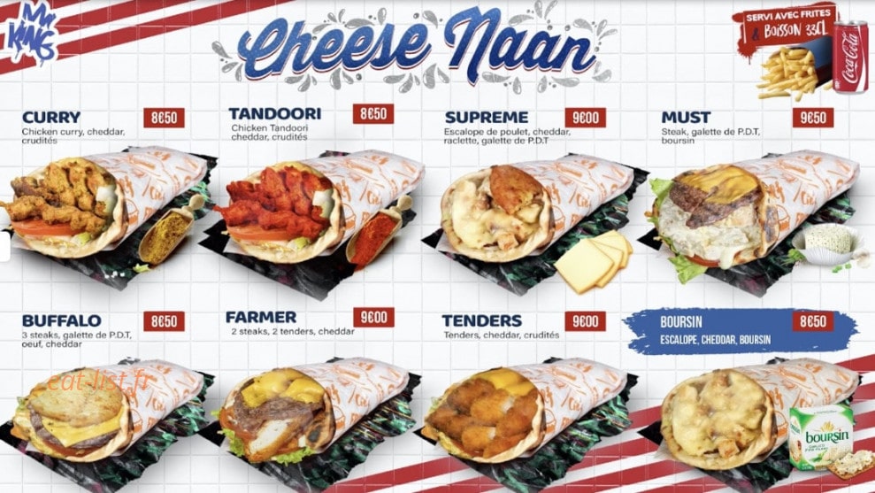 Good Meal Coffee — carte page 1