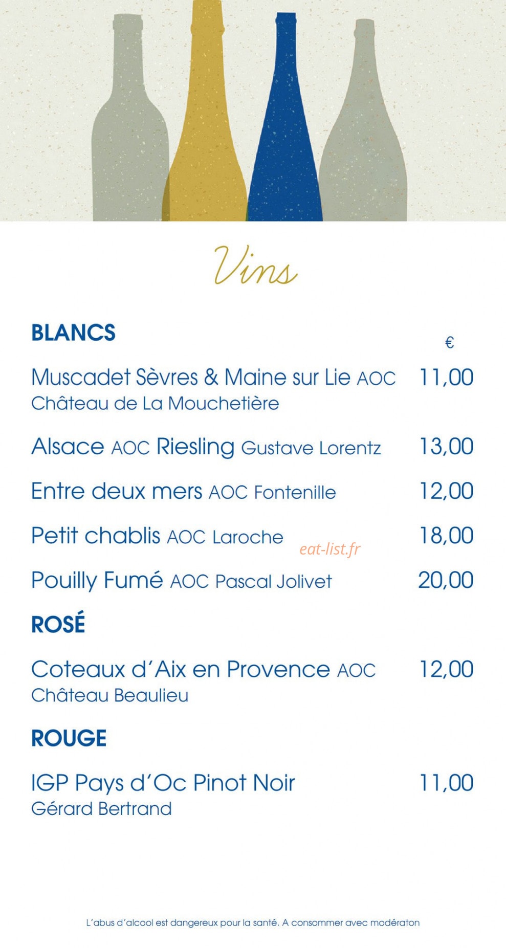 La Criée — carte page 11