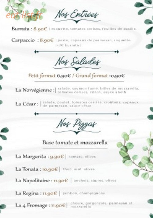 Le Victoria — carte page 2