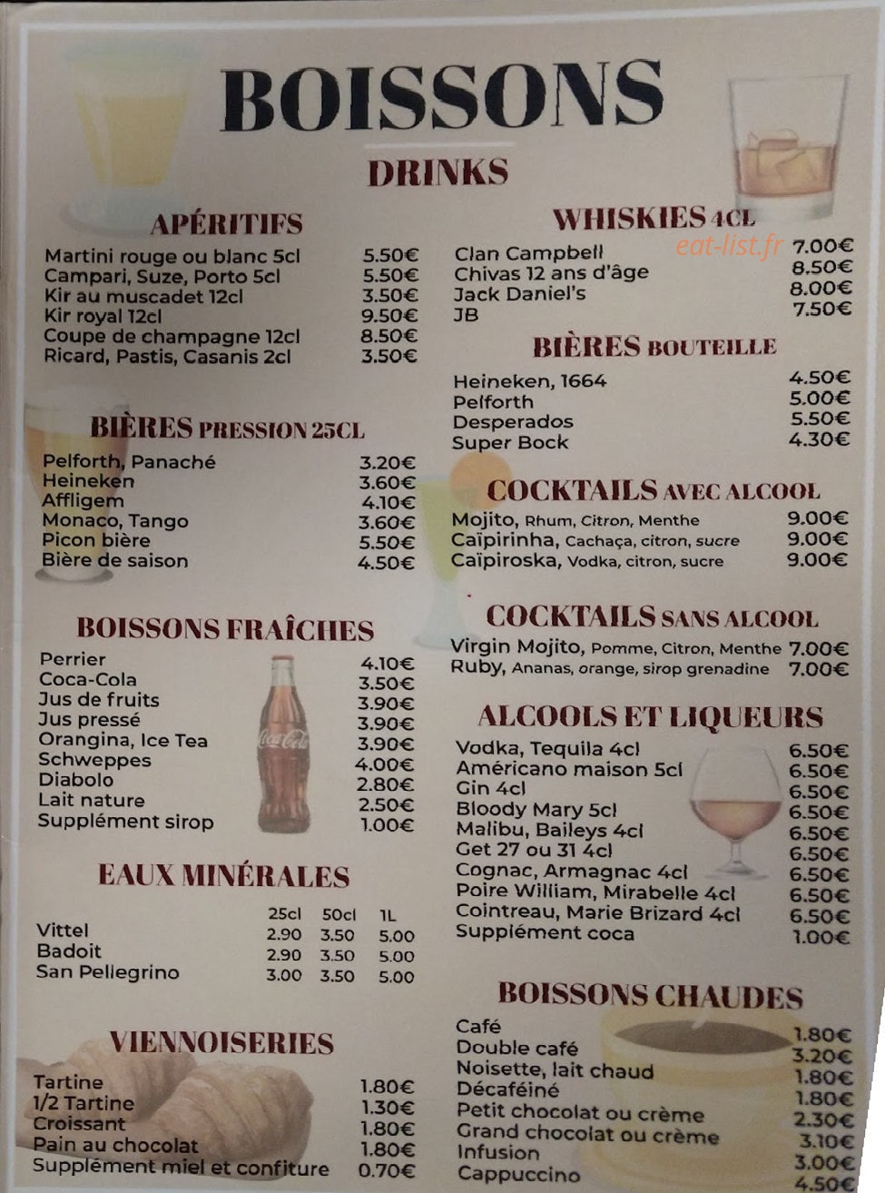 Les Maraîchers — carte page 4