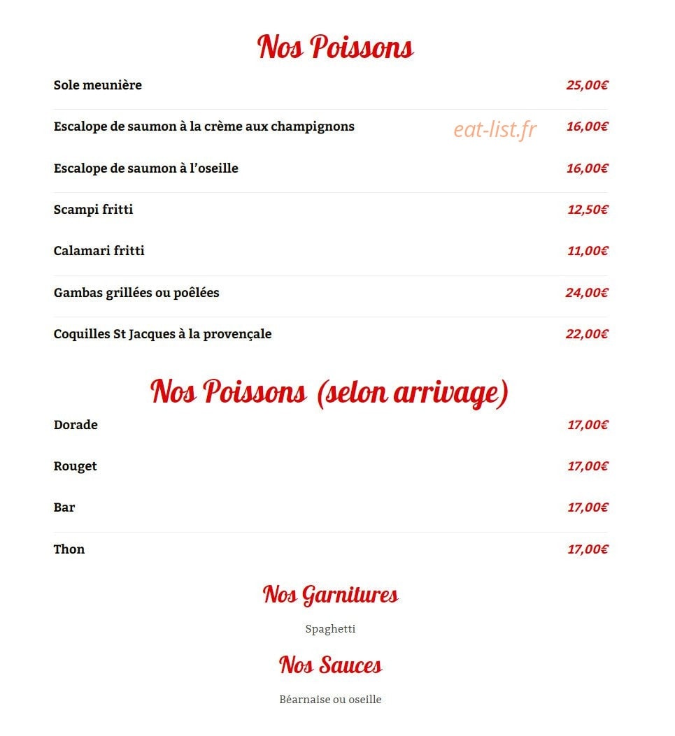 Taverna Grill — carte page 4