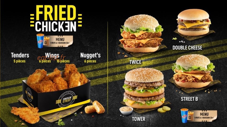 Chicken Street — carte page 4
