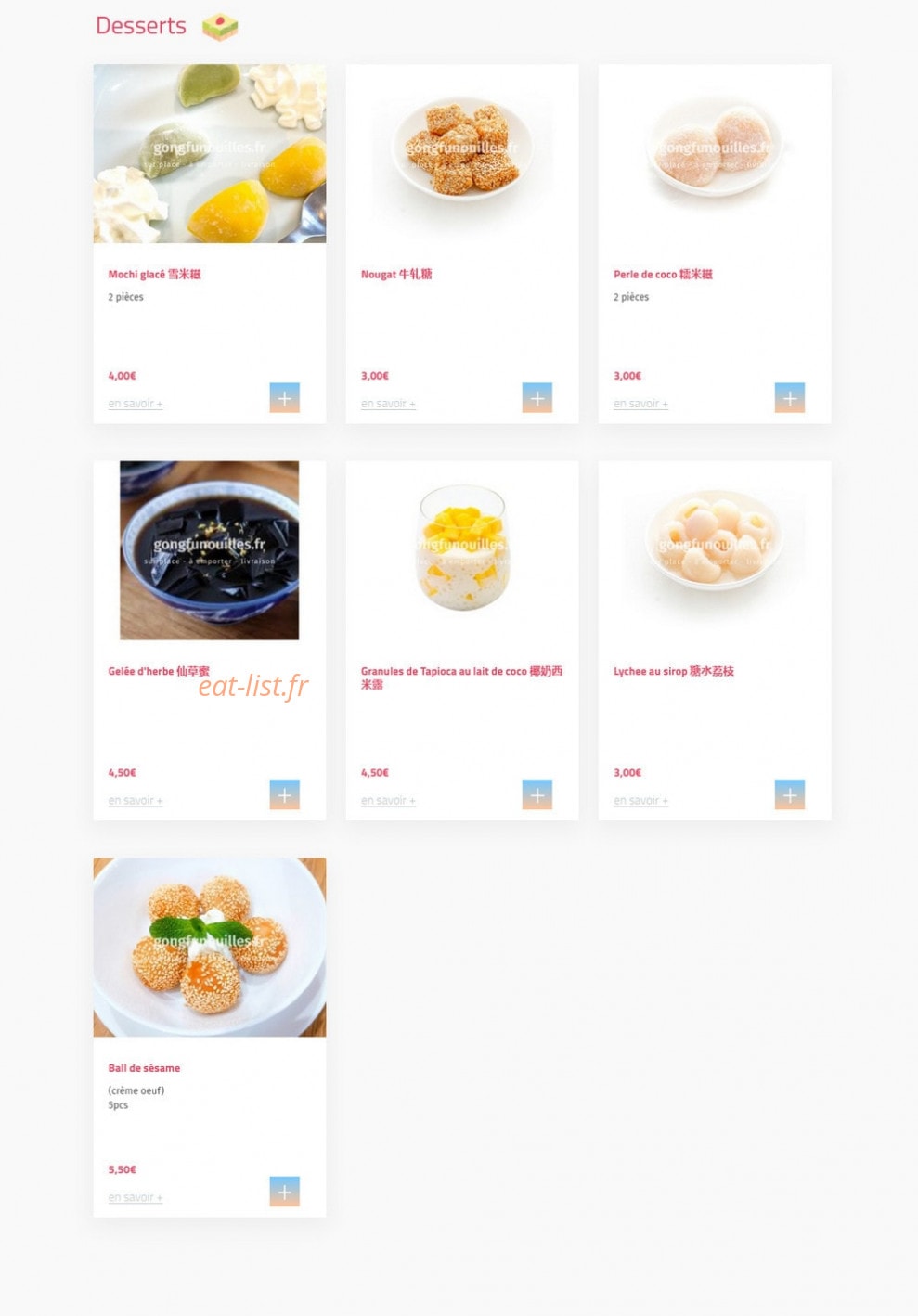 Gongfu — carte page 8