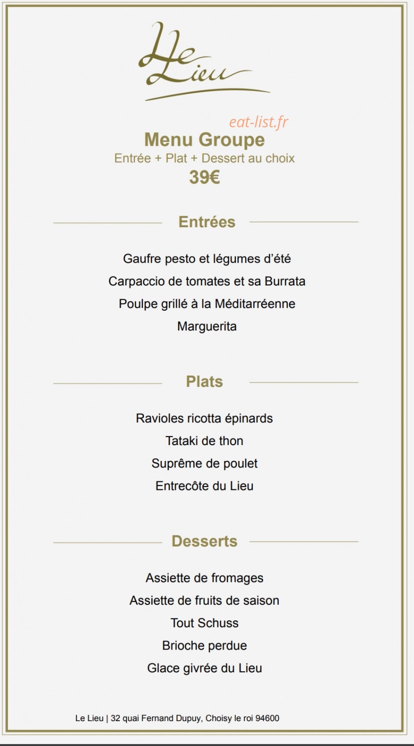 Le Lieu — carte page 6