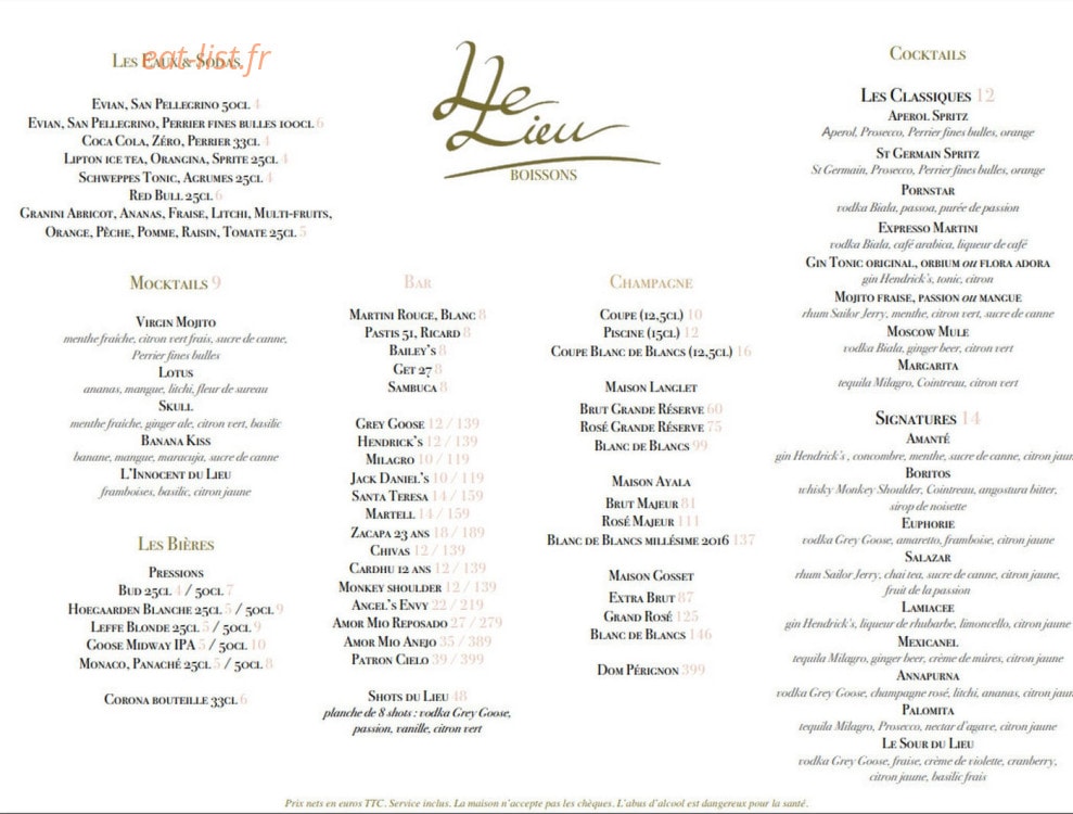Le Lieu — carte page 4