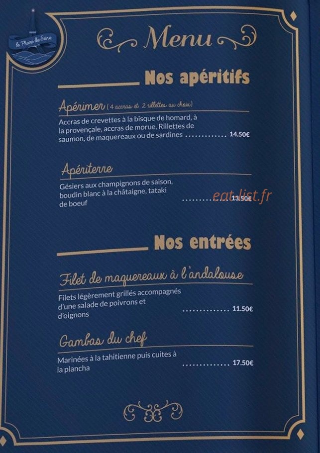 Le Phare de Seine — carte page 1