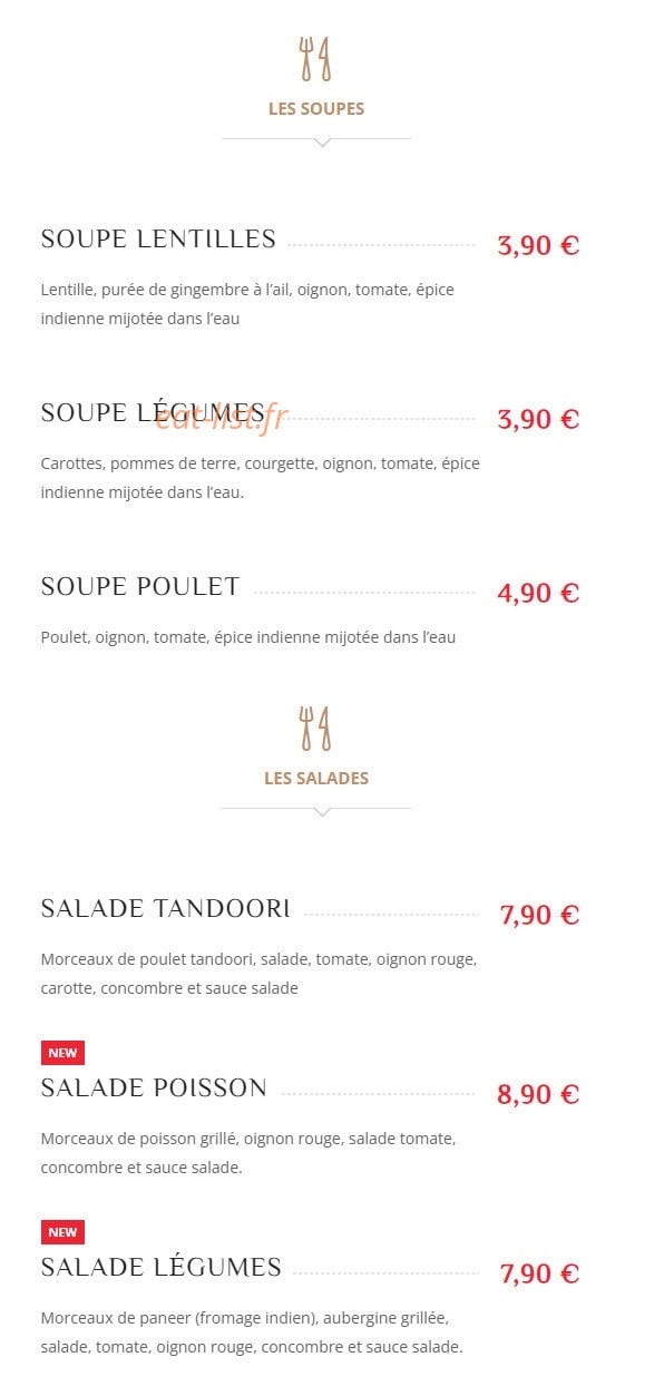 Le Roi Indien — carte page 5