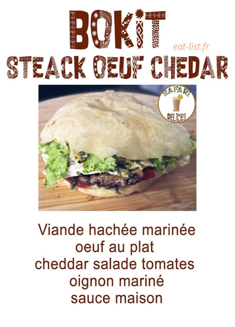 Safari Delices — carte page 1