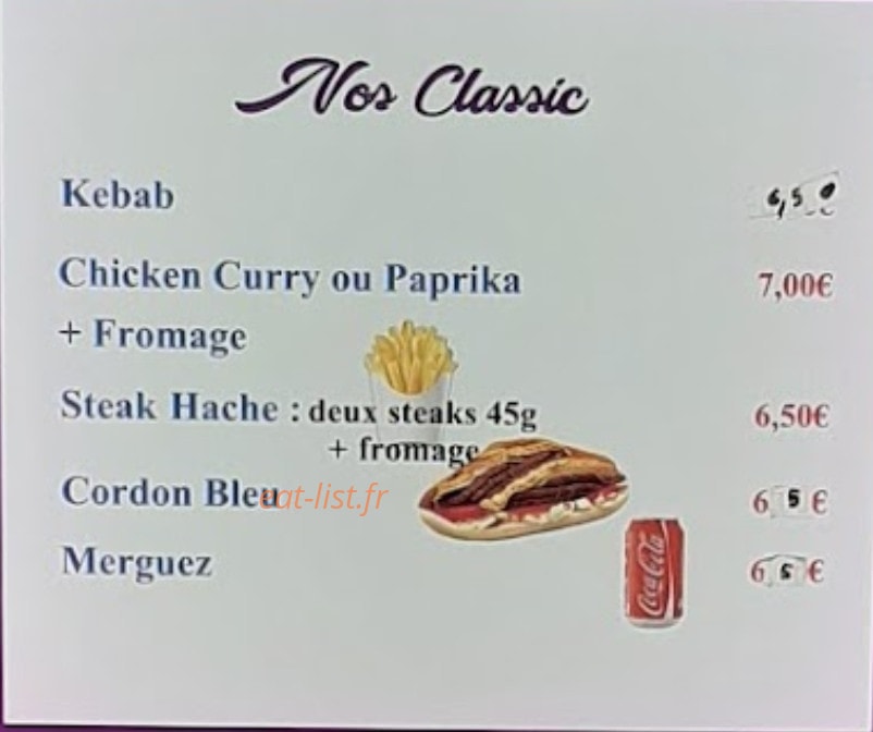 Busy Lunch — carte page 2