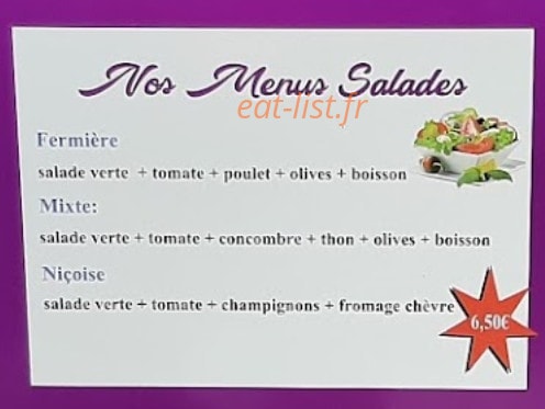 Busy Lunch — carte page 6