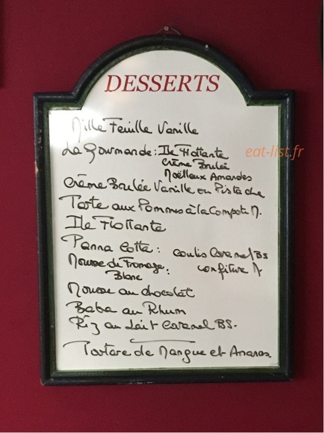 Chez Michel — carte page 2