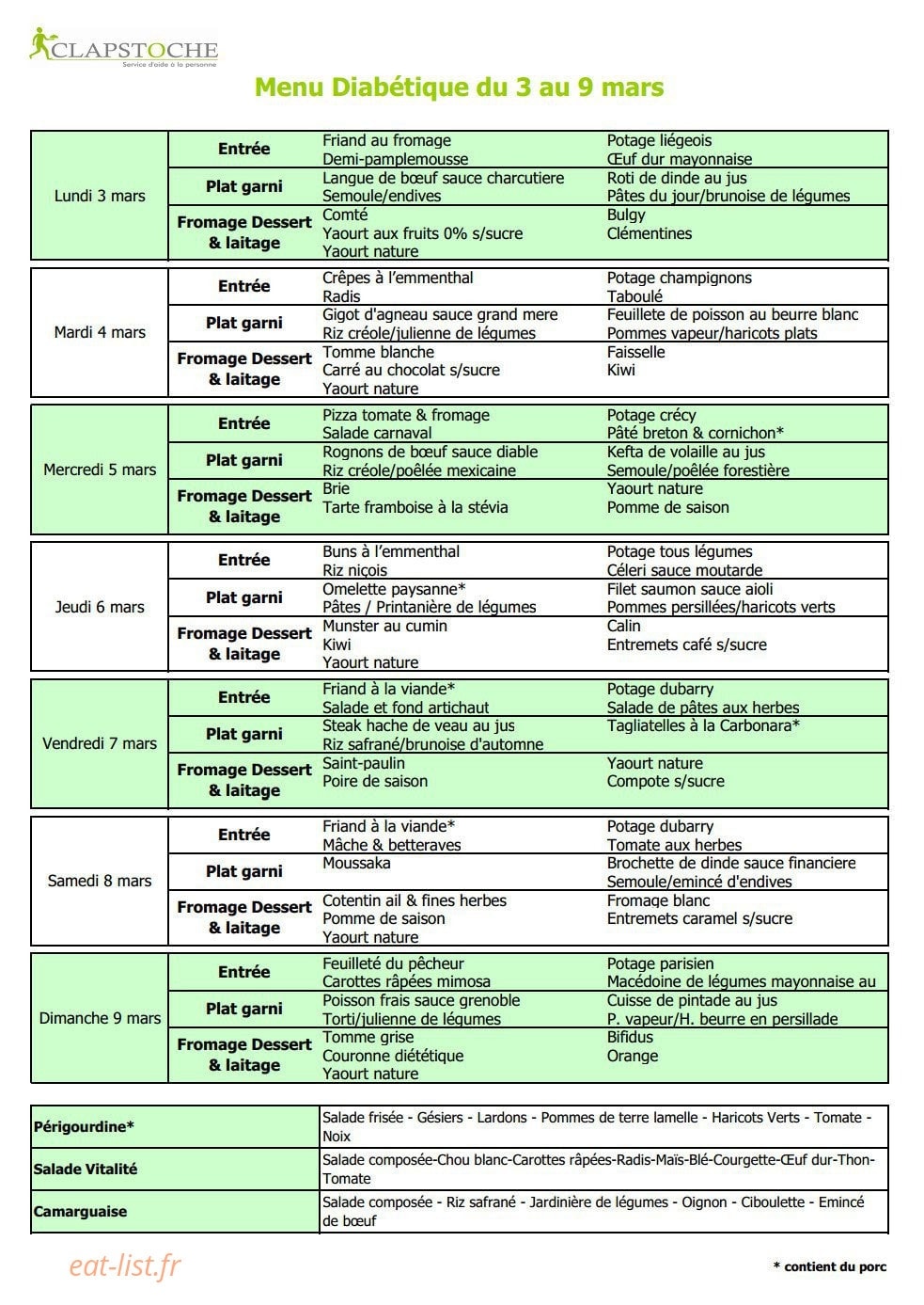 Clapstoche — carte page 9