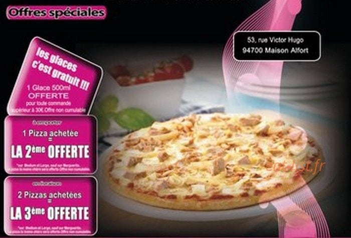 Concept pizza — carte page 2