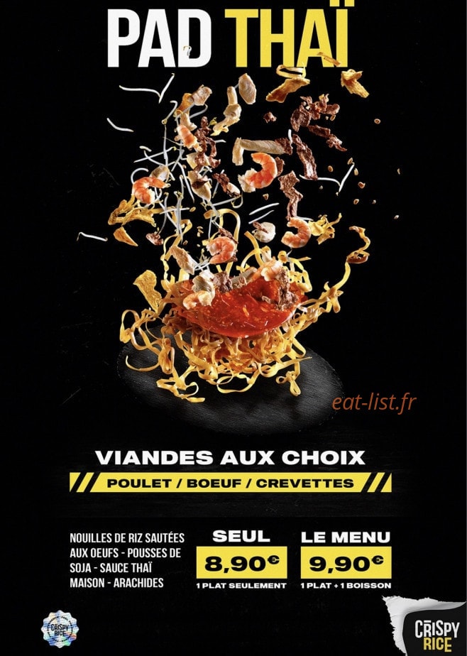 Crispy Rice — carte page 2