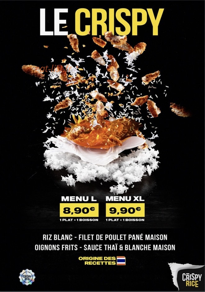 Crispy Rice — carte page 5