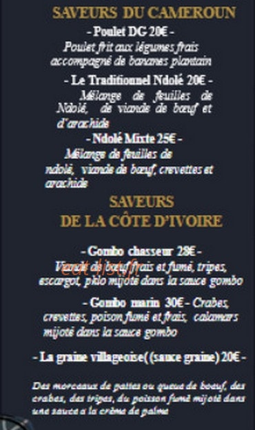 DM saveurs — carte page 6